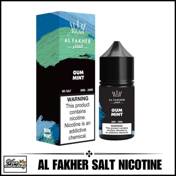 Al Fakher 30ml sales de nicotina – sabor Gum Mint