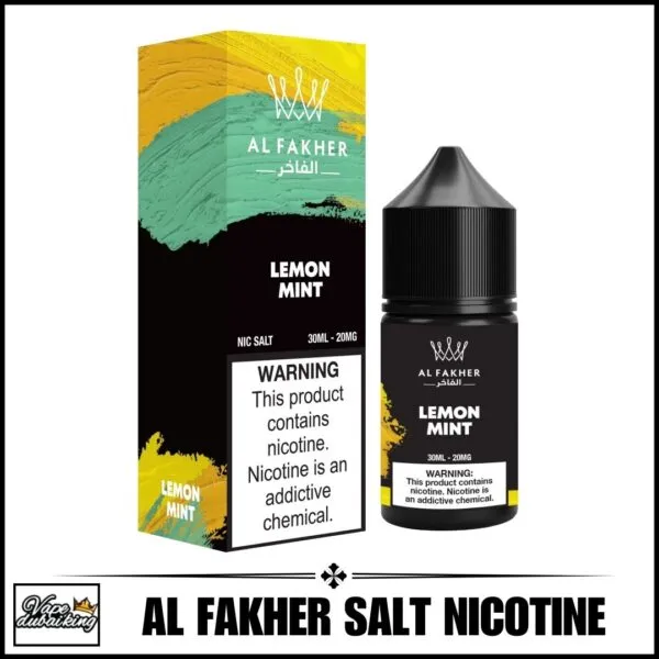 Al Fakher 30ml sales de nicotina – sabor Lemon Mint
