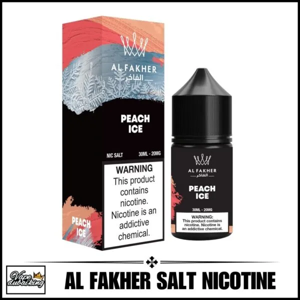 Al Fakher 30ml sales de nicotina – sabor Peach Ice
