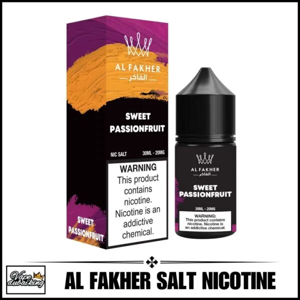 Al Fakher 30ml sales de nicotina – sabor Sweet Passionfruit