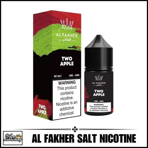 Al Fakher 30ml sales de nicotina – sabor Two Apple