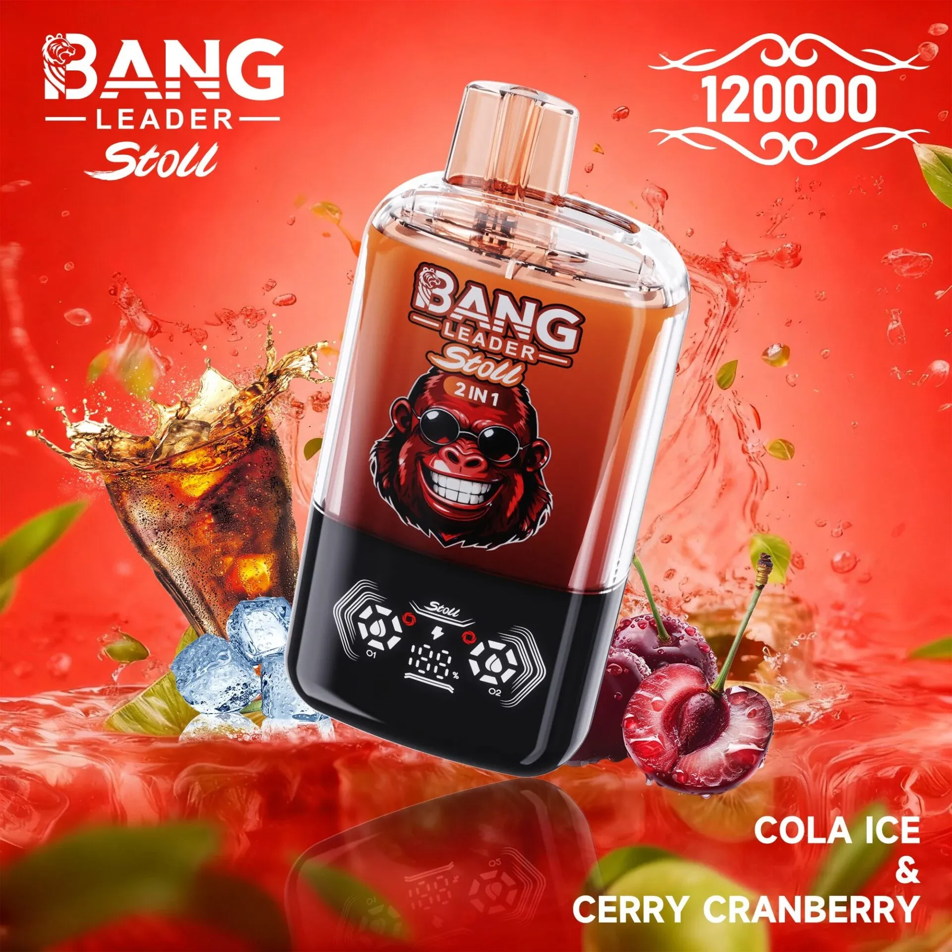 Bang Leader 120K | Vaper Desechable 2 en 1 de 120.000 Caladas - Imagen 4