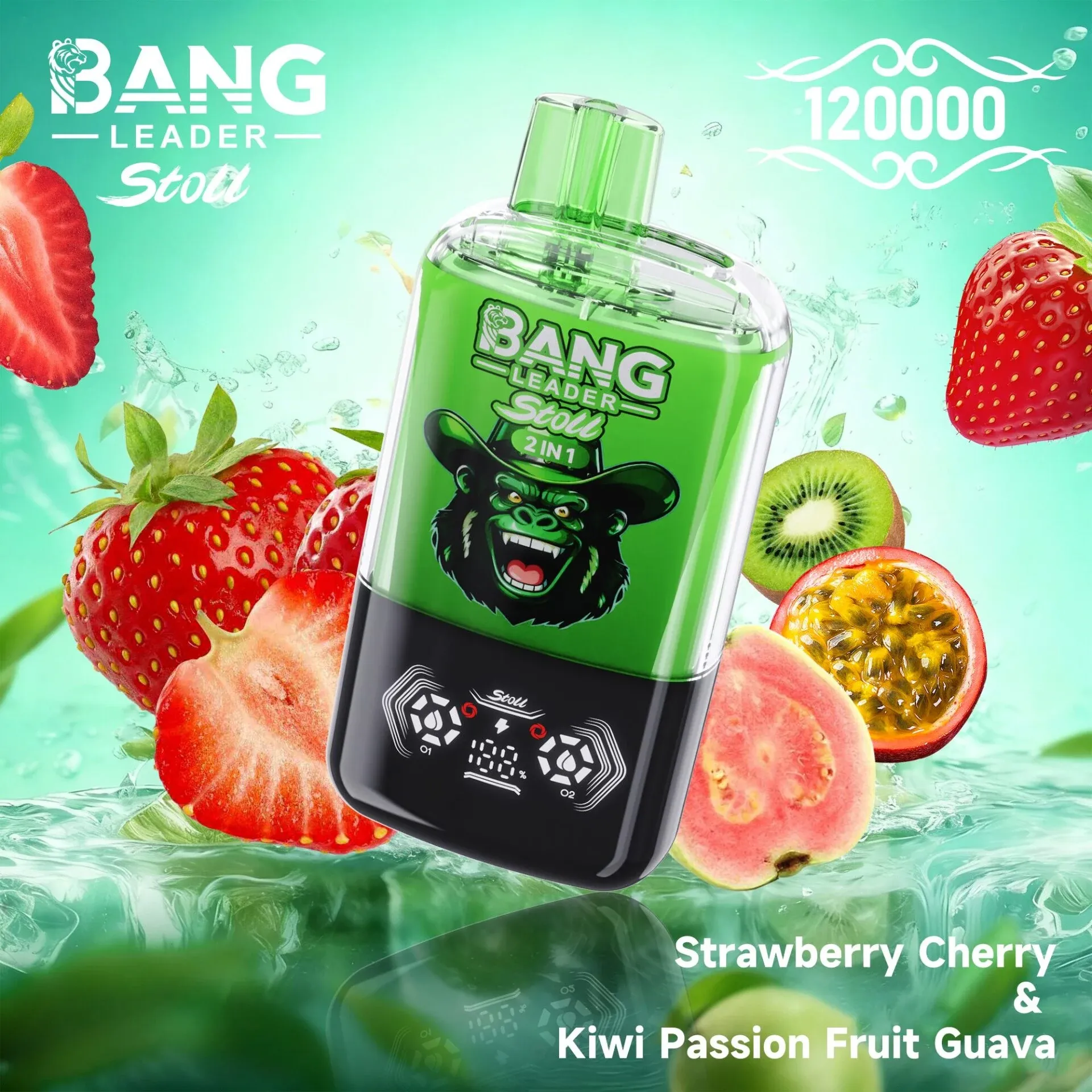 Bang Leader 120K | Vaper Desechable 2 en 1 de 120.000 Caladas - Imagen 9