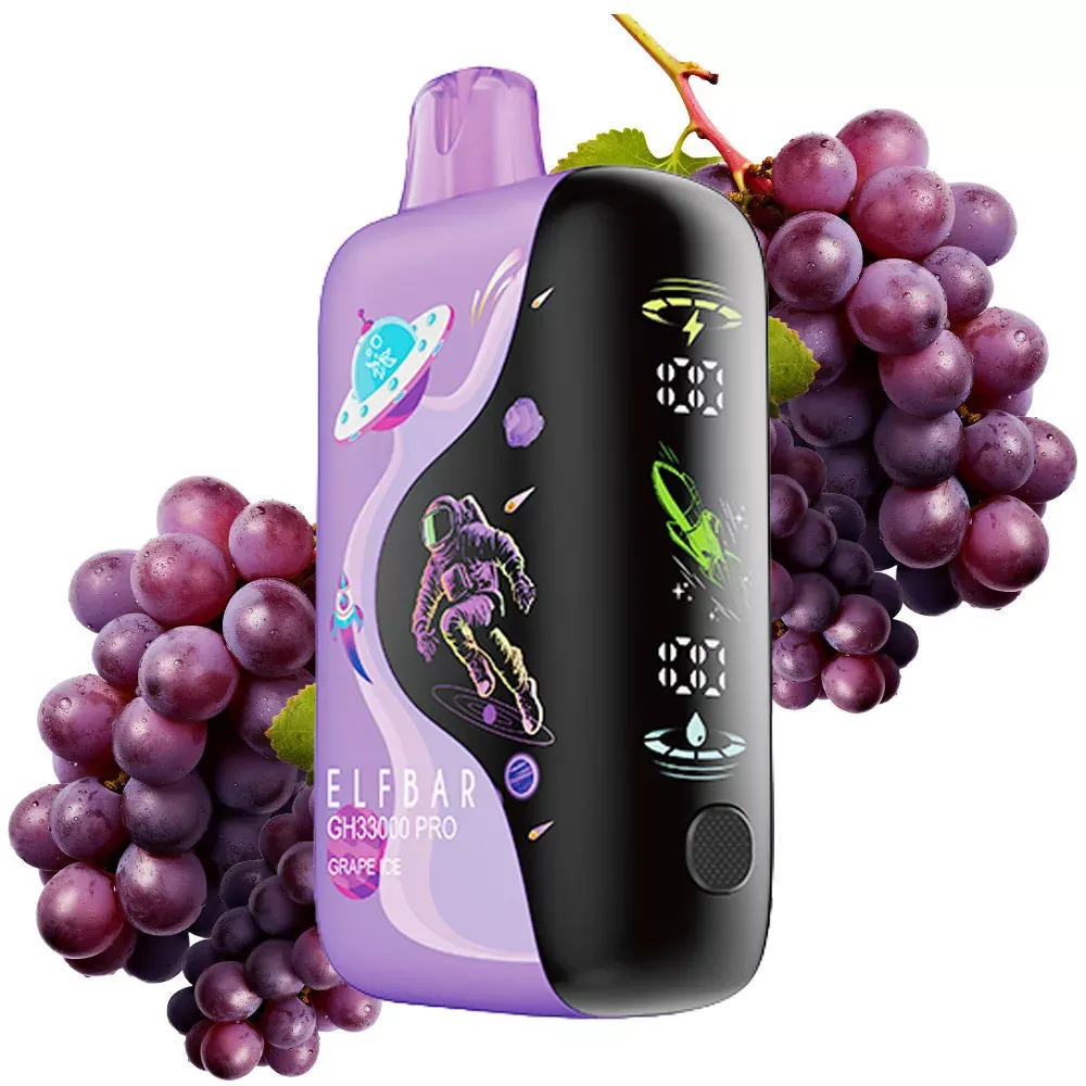 Vaper desechable Elf Bar GH33000 Pro sabor Grape Ice