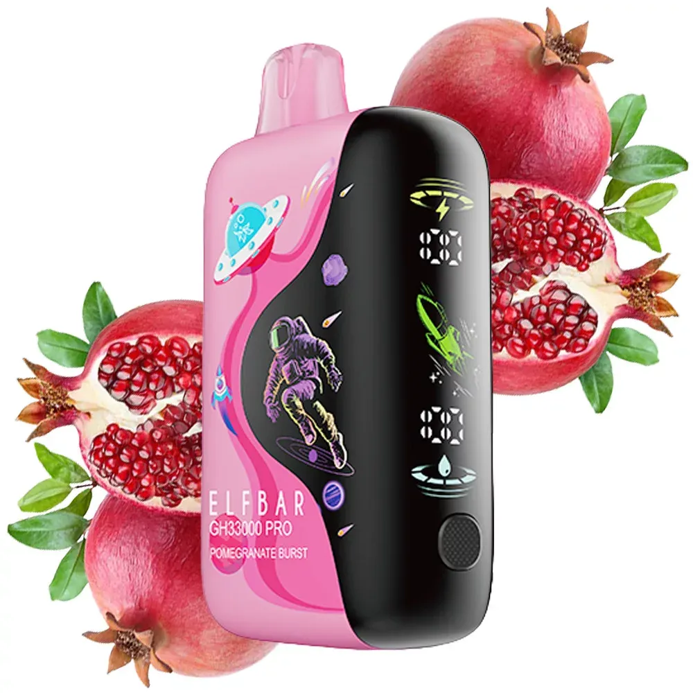 Vaper desechable Elf Bar GH33000 Pro sabor Pomegranate Burst