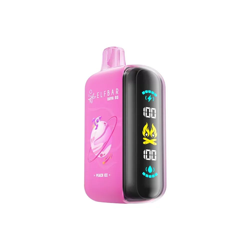 ELFBAR RAYA D3 25000 Caladas | Vaper Desechable Recargable Triple Mesh - Imagen 2