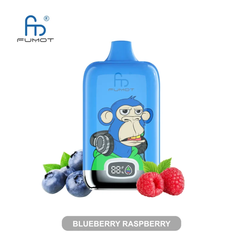 Vaper desechable Fumot Digital Box 12000 sabor Blueberry Raspberry