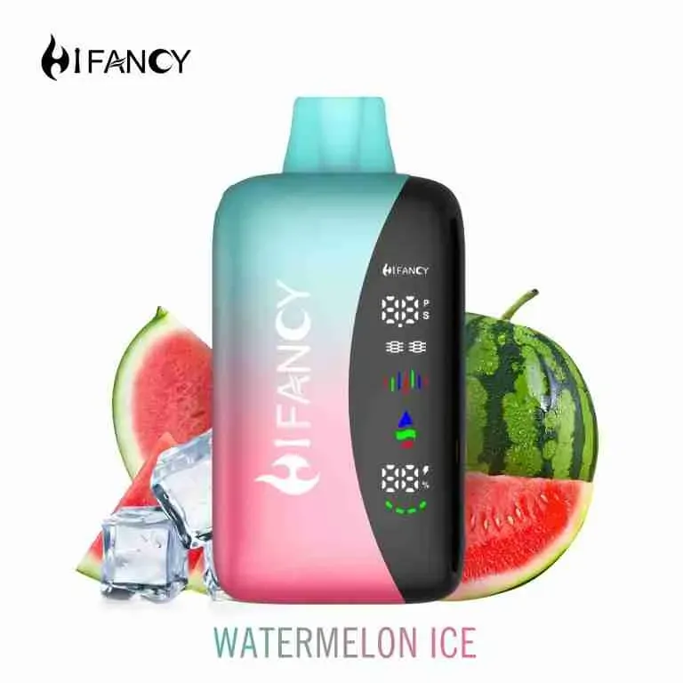Vaper desechable HIFANCY RAINBOW 25000 puffs sabor Watermelon Ice