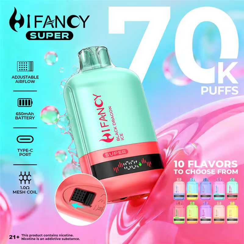 Hifancy Suoer 70000 - sabor Black Dragon