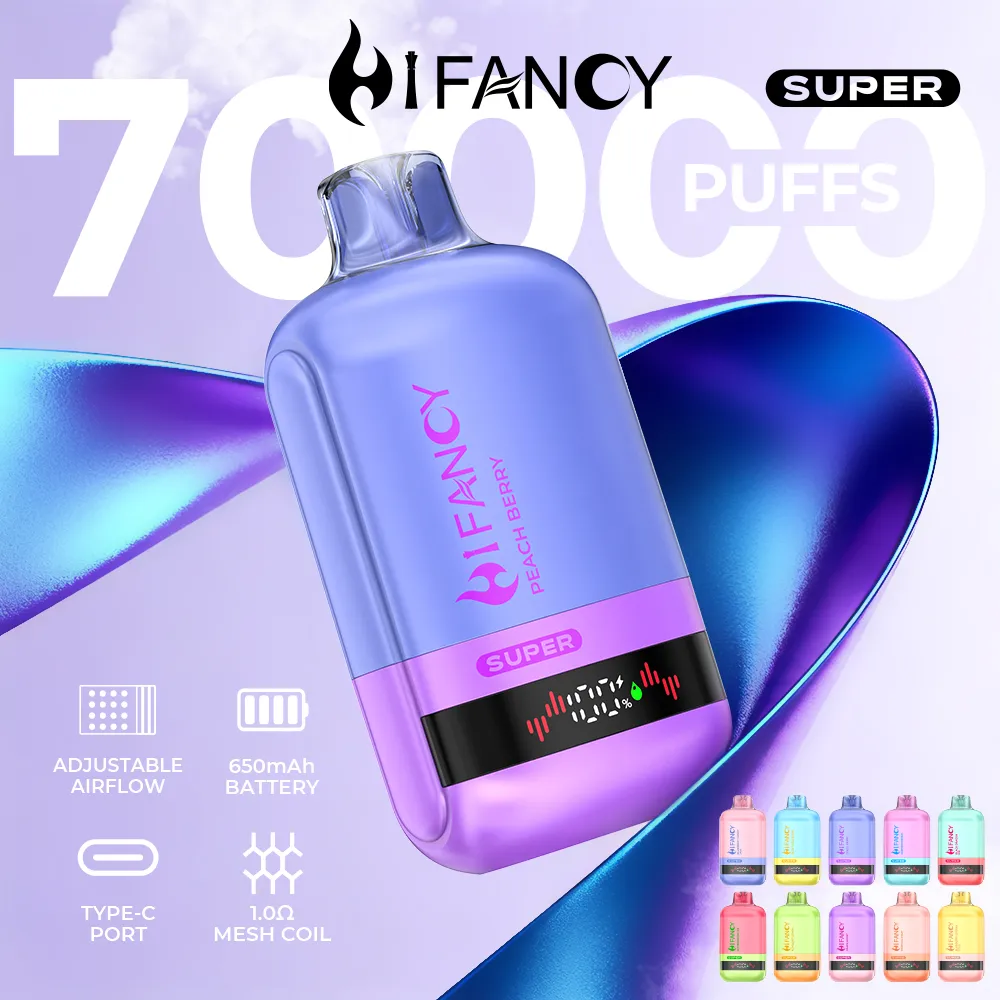 Hifancy Suoer 70000 - sabor Peach Berry