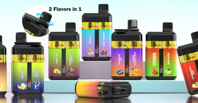 Vaper desechable HIFANCY TWINS 35000 de doble sabor
