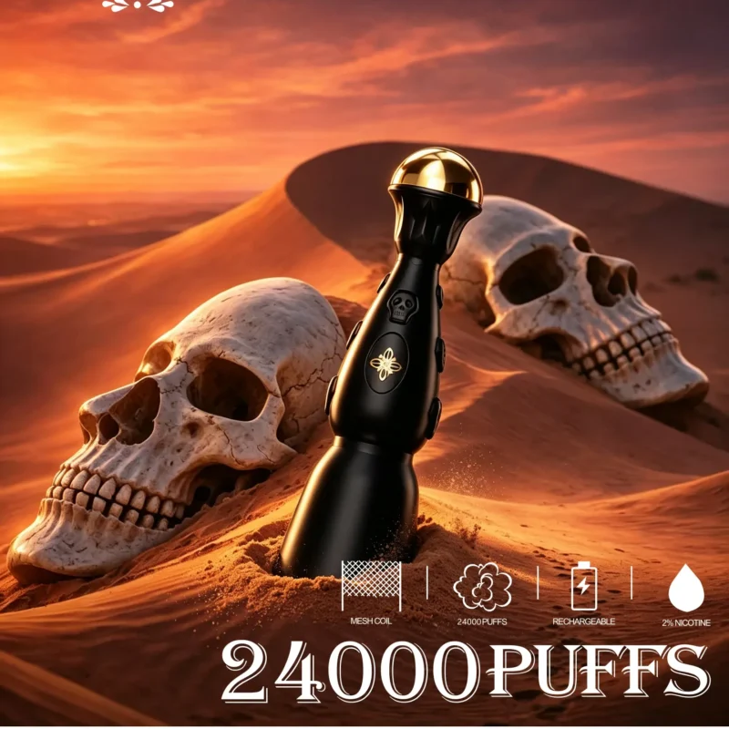 HUMO AZUL Dark Night Edition 24000 Puffs – Vaper Recargable y Rellenable