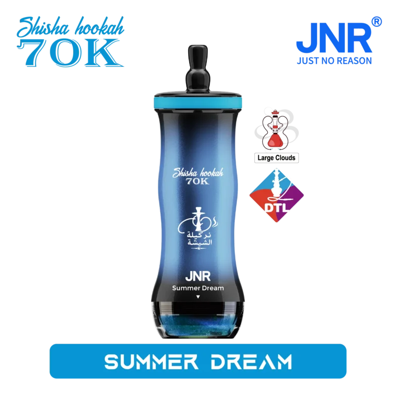 Vaper desechable JNR Shisha Hookah 70K sabor Summer Dream
