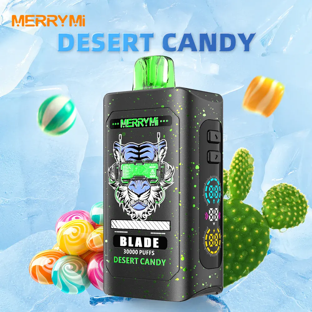 Vaper desechable Merry Mi Blade 30K sabor Desert Candy