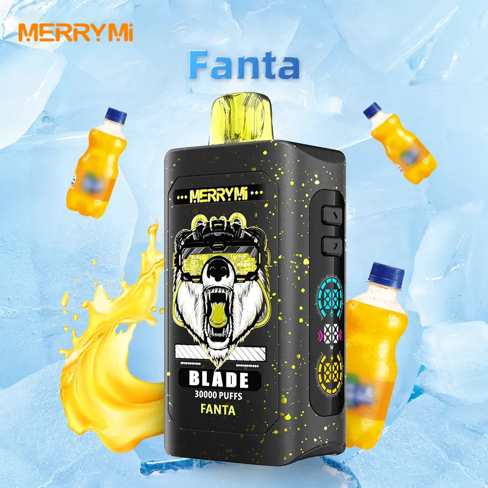 Vaper desechable Merry Mi Blade 30K sabor Fanta