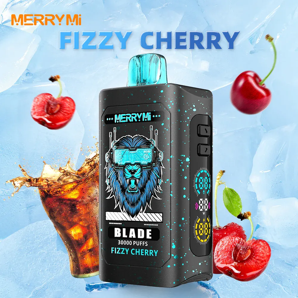 Vaper desechable Merry Mi Blade 30K sabor Fizzy Cherry