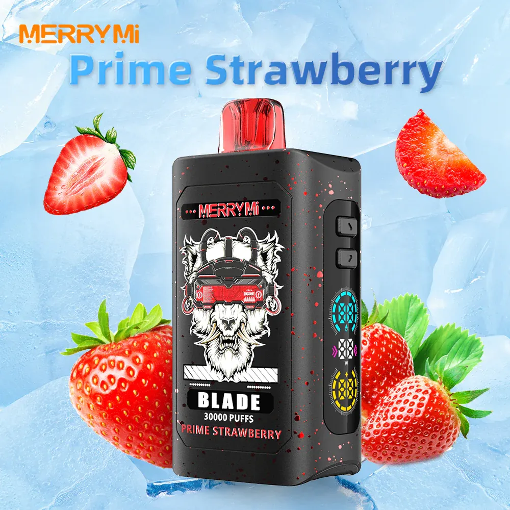 Vaper desechable Merry Mi Blade 30K sabor Prime Strawbery