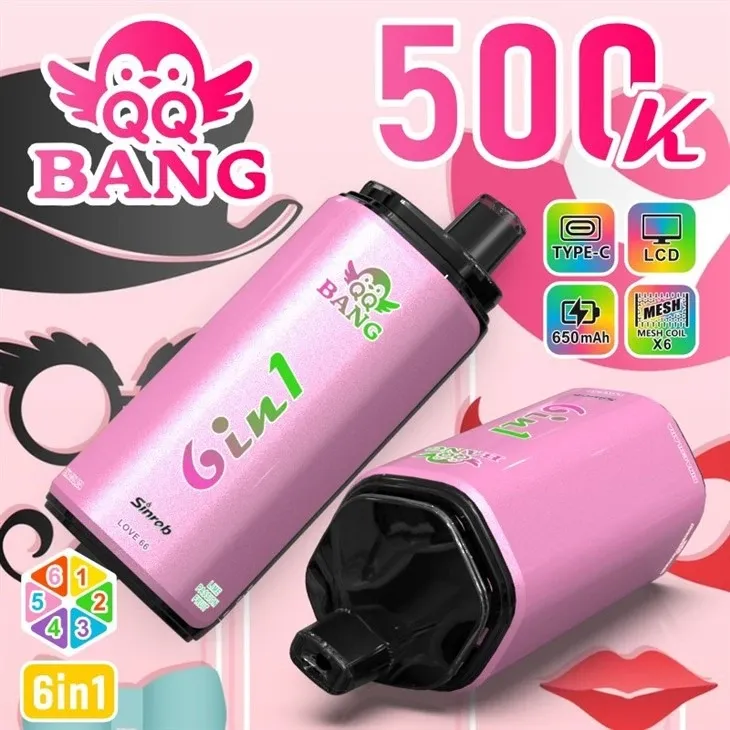 Vaper desechable QQ Bang Shisha 500K