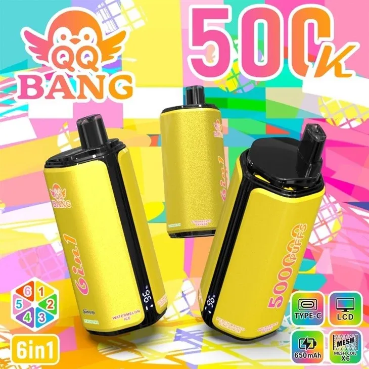 Vaper desechable QQ Bang Shisha 500K