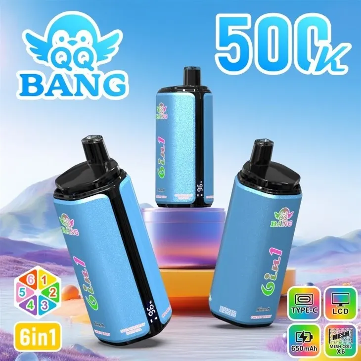 Vaper desechable QQ Bang Shisha 500K