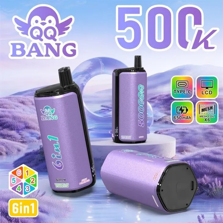 Vaper desechable QQ Bang Shisha 500K