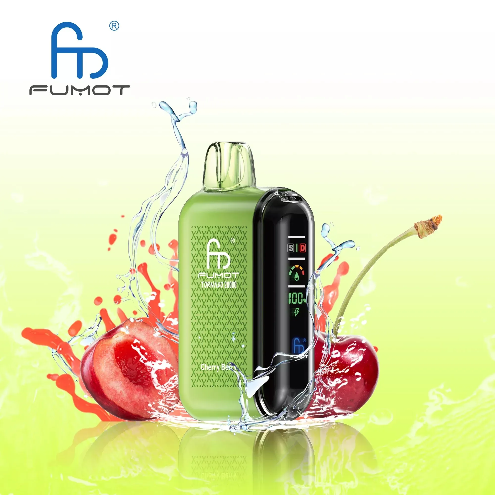 Vaper desechable RANDM FUMOT Tornado 20K sabor Cherry Berry