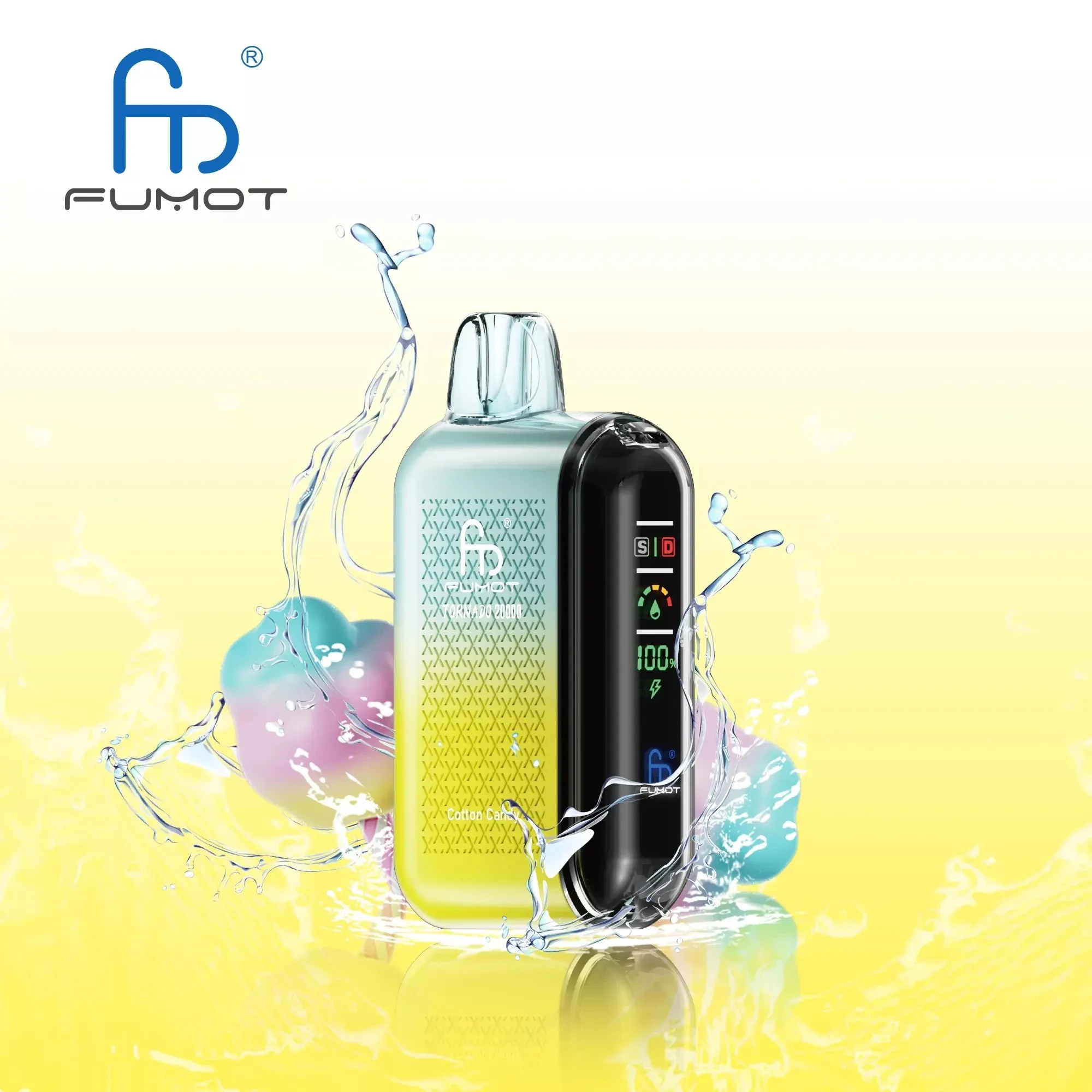 Vaper desechable RANDM FUMOT Tornado 20K sabor Cotton Candy