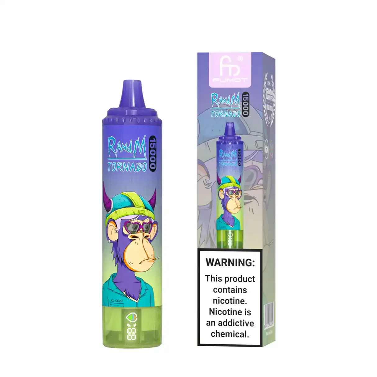 Pod desechable RandM Tornado 15000 sabor Vimto