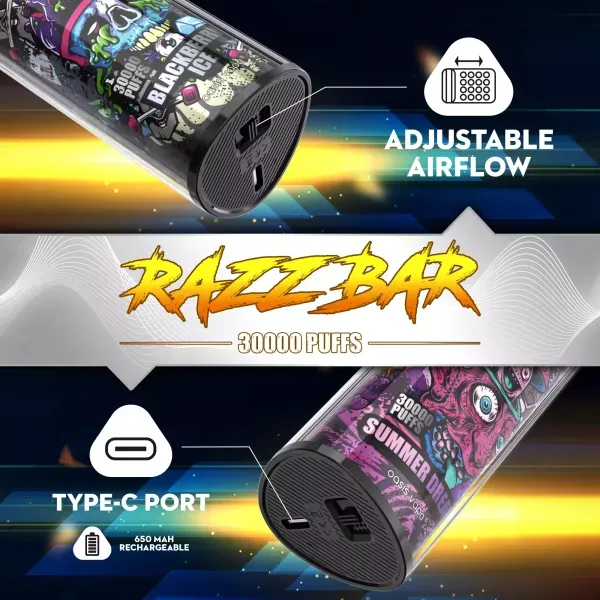 Razz Bar 30K - vista del producto
