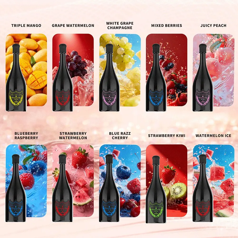 Solaris Champagne 30000 Caladas | Vaper Desechable Recargable de 30K Puffs - Imagen 4