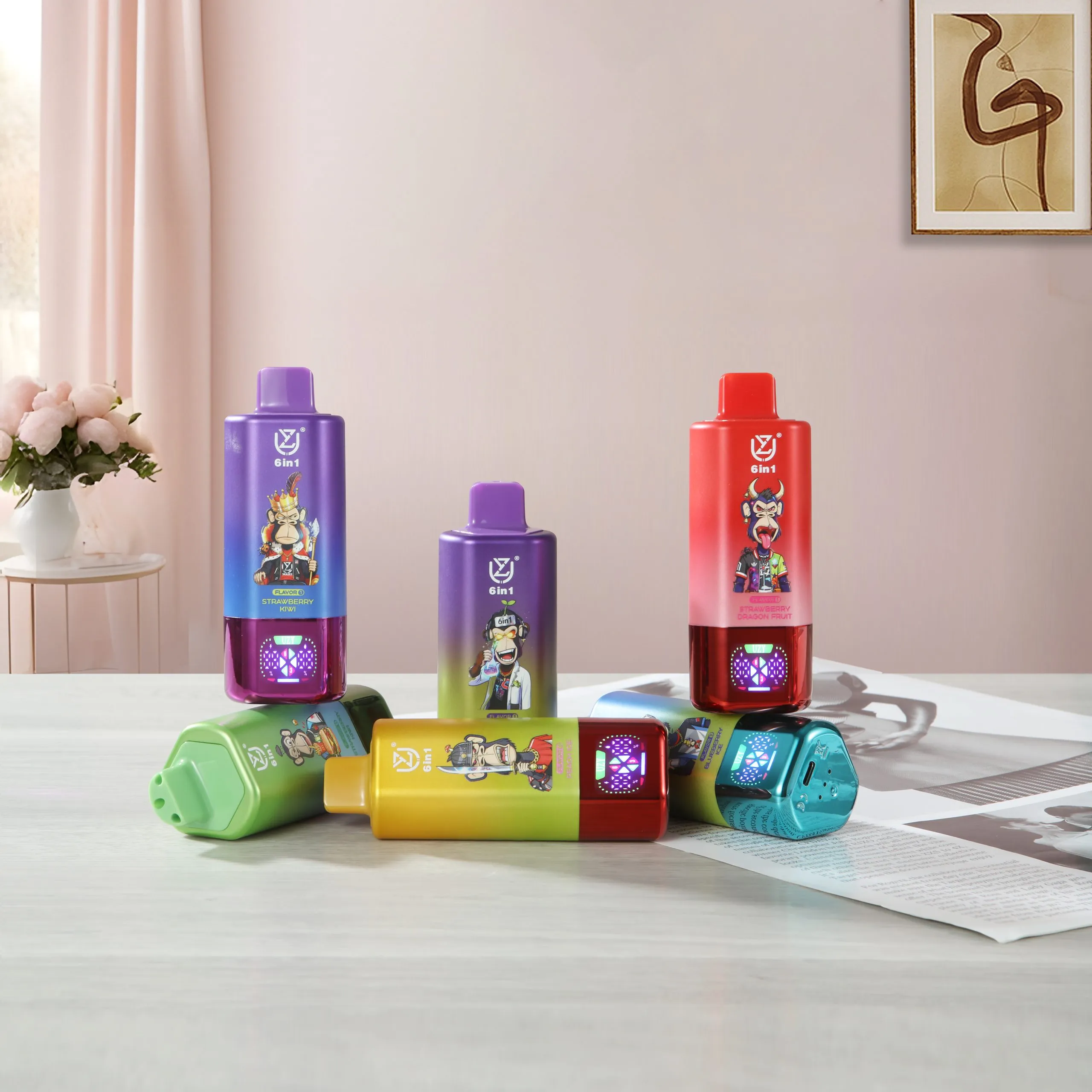 Vapemaison UZY 6 en 1 150K - gama de sabores