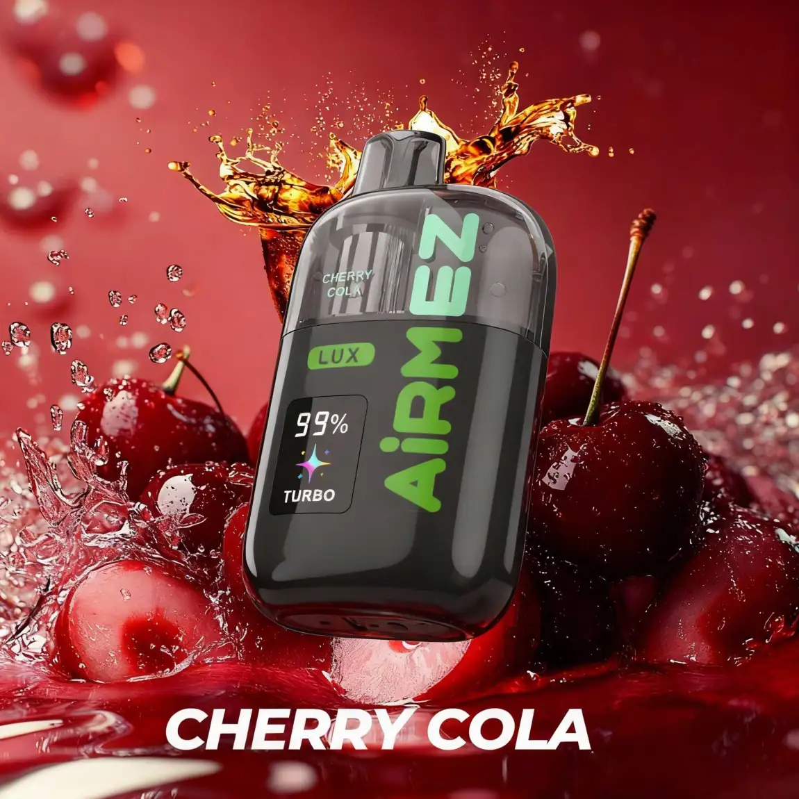 AiRMEZ Lux 100K – sabor Cherry Cola