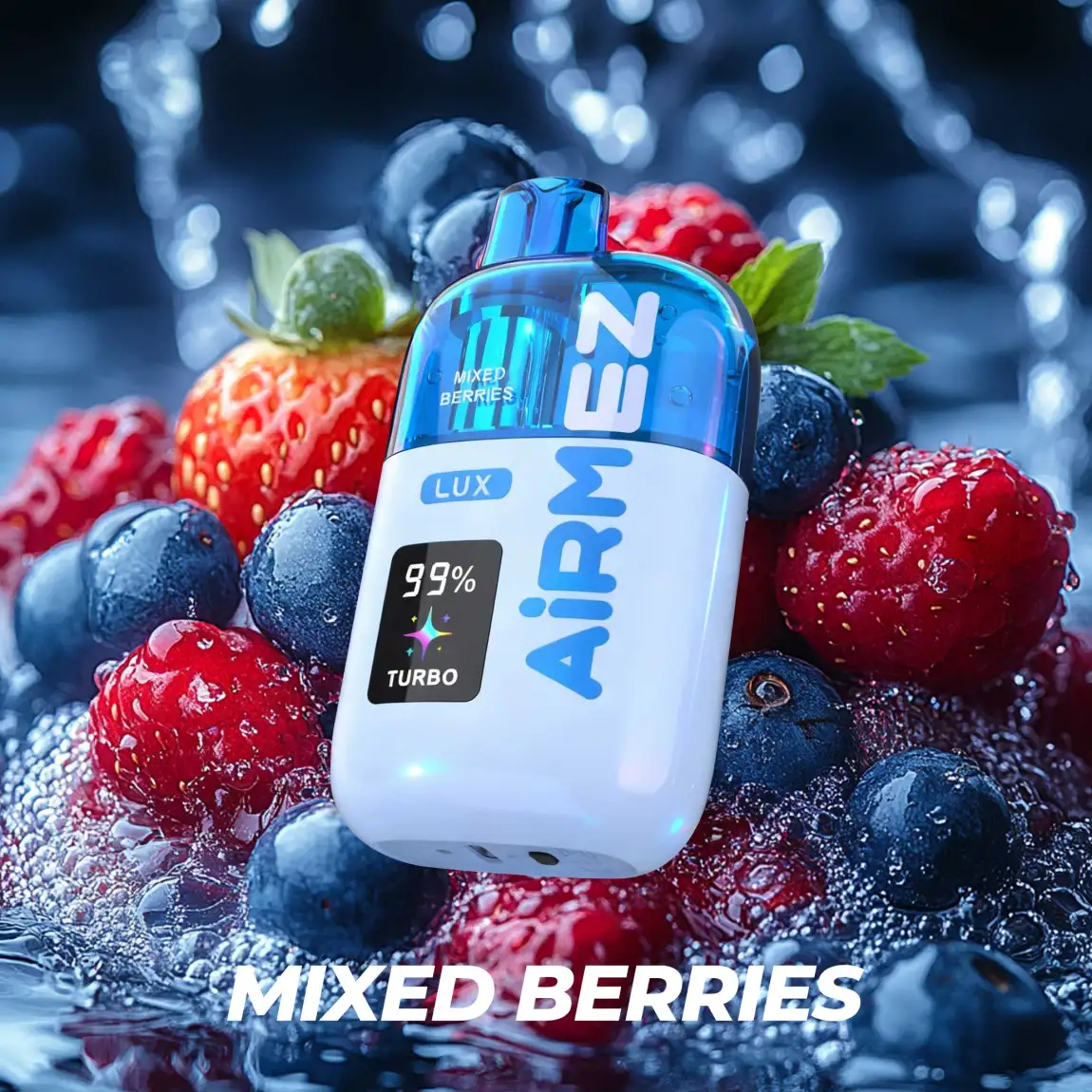 AiRMEZ Lux 100K – sabor Mixed Berries