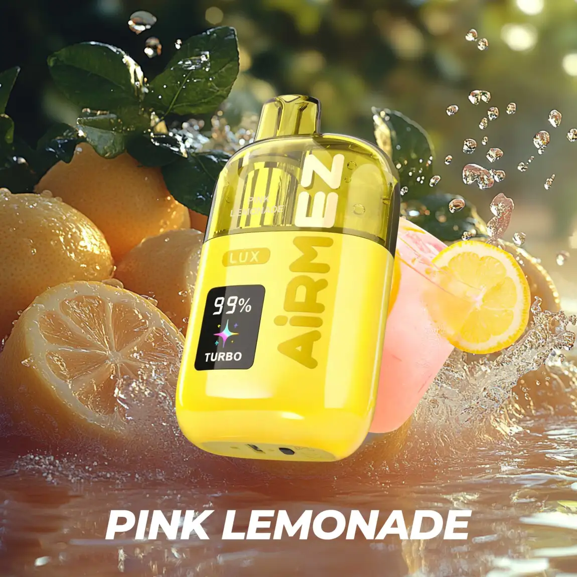 AiRMEZ Lux 100K – sabor Pink Lemonade