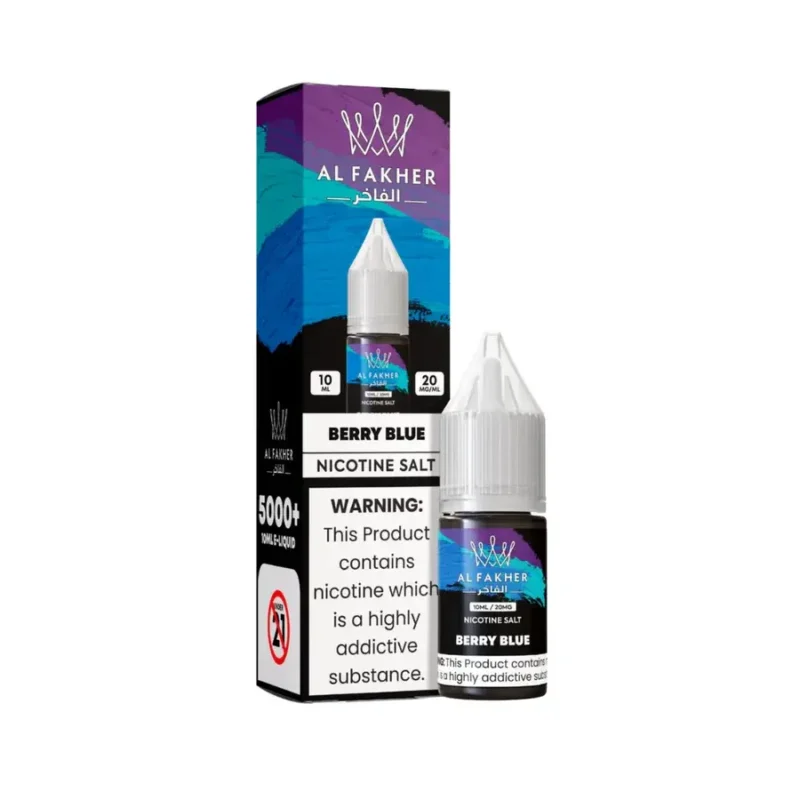 Al Fakher Nic Salt 10ml 20mg – sabor Berry Blue