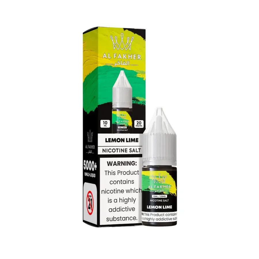 Al Fakher Nic Salt 10ml 20mg – sabor Lemon Lime