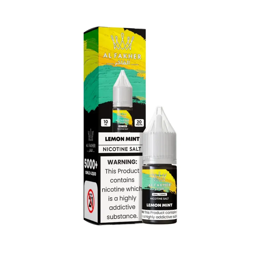 Al Fakher Nic Salt 10ml 20mg – sabor Lemon Mint