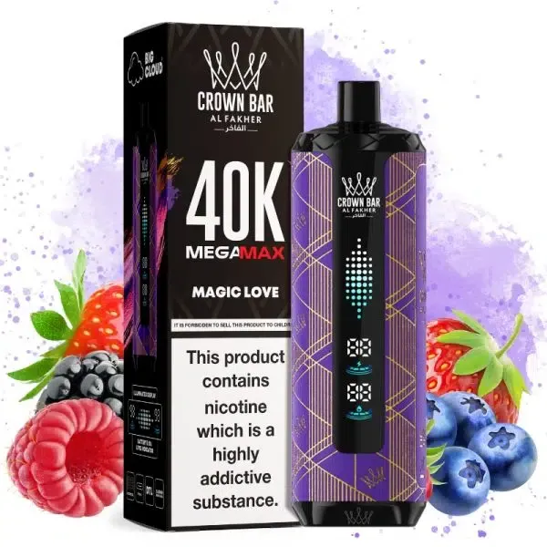 Vaper desechable Al Fakher Mega Max 40K sabor Magic Love