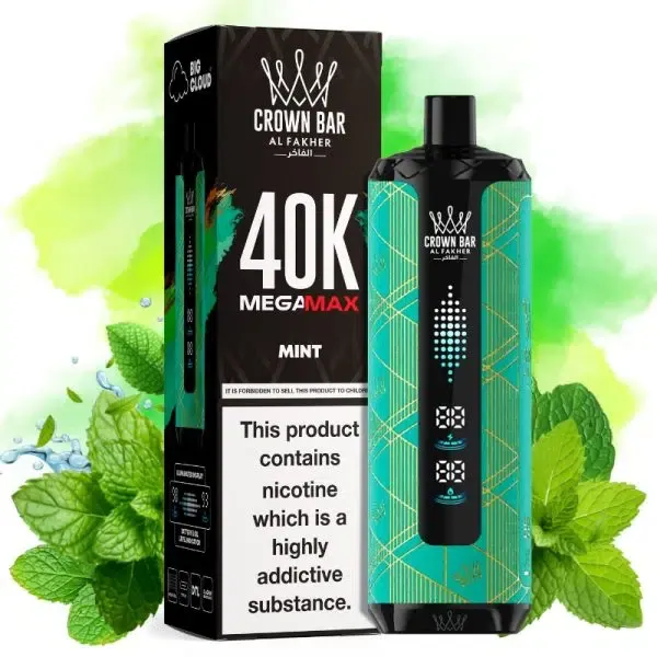 Vaper desechable Al Fakher Mega Max 40K sabor MINT