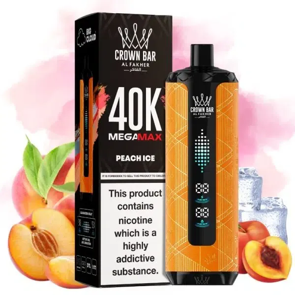 Vaper desechable Al Fakher Mega Max 40K sabor Peach Ice