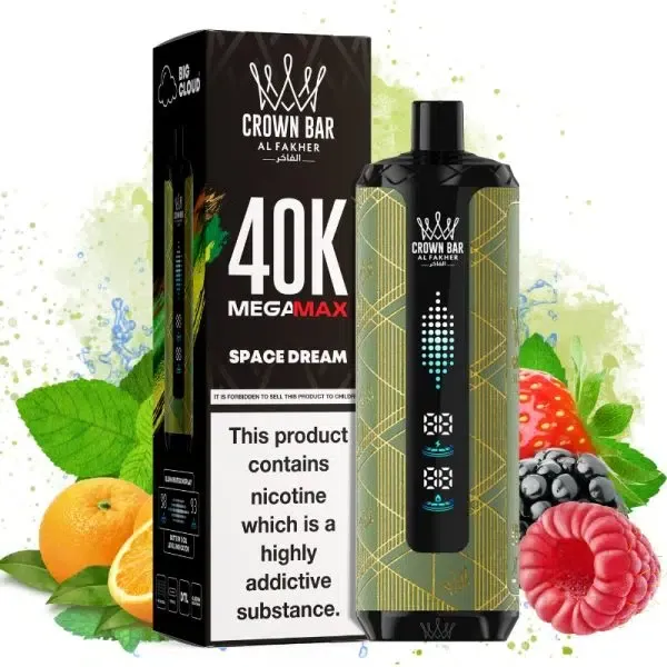 Vaper desechable Al Fakher Mega Max 40K sabor SPACE DREAM