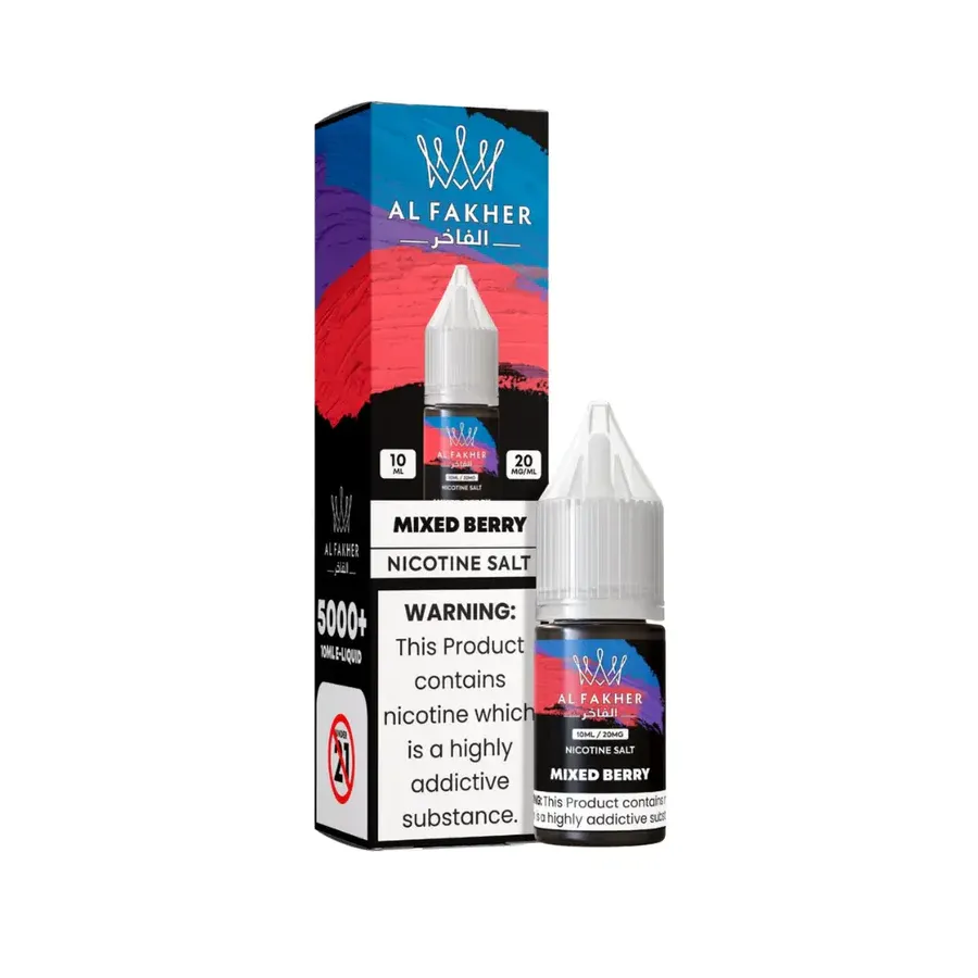 Al Fakher Nic Salt 10ml 20mg – sabor Mixed Berry