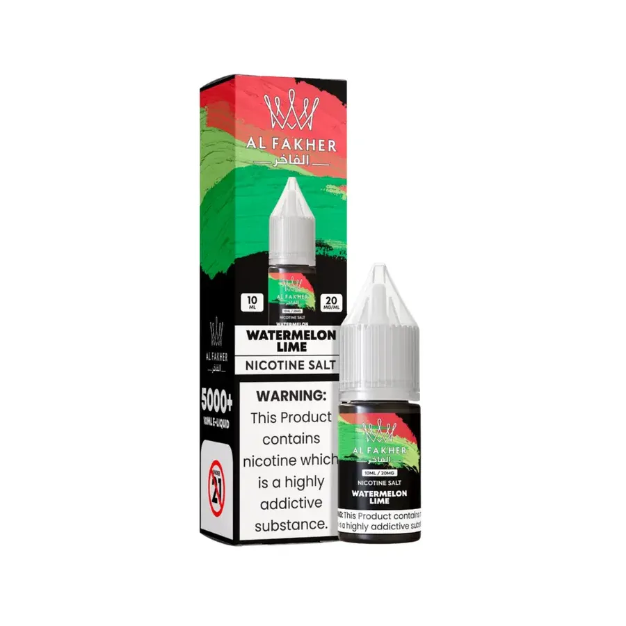 Al Fakher Nic Salt 10ml 20mg – sabor Watermelon Lime