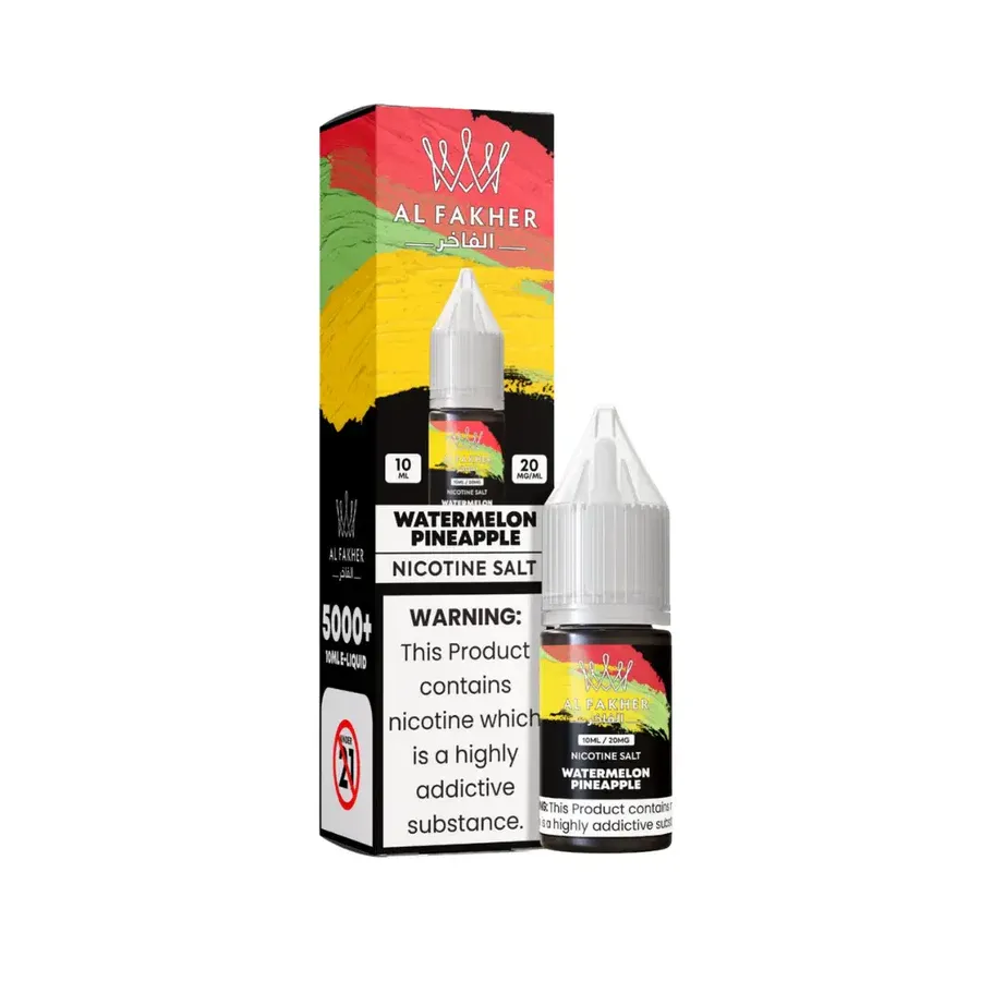 Al Fakher Nic Salt 10ml 20mg – sabor Watermelon Pineapple
