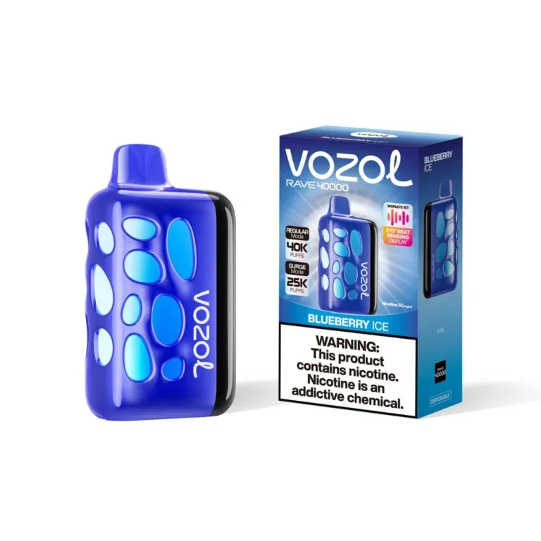 VOZOL RAVE 40000 – Blueberry Ice y Berry Ice