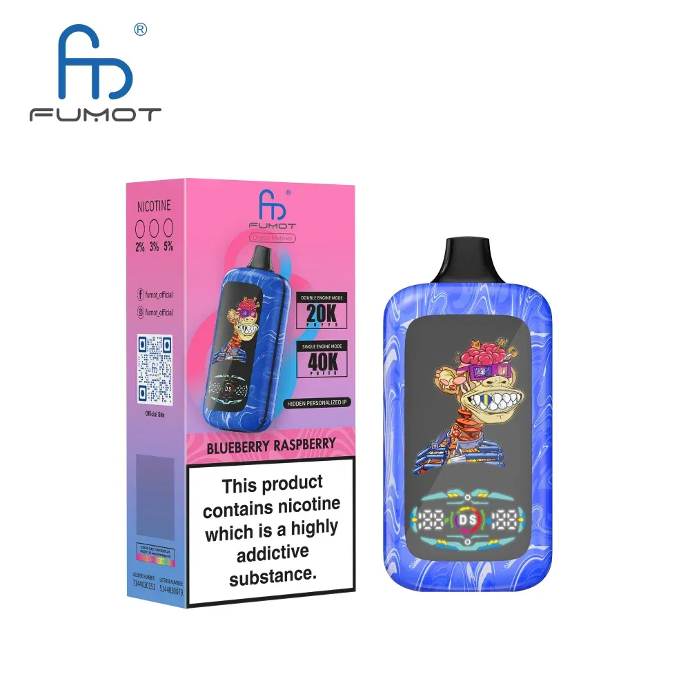 Fumot Digital Monkey 40000 - sabor Blueberry Raspberry