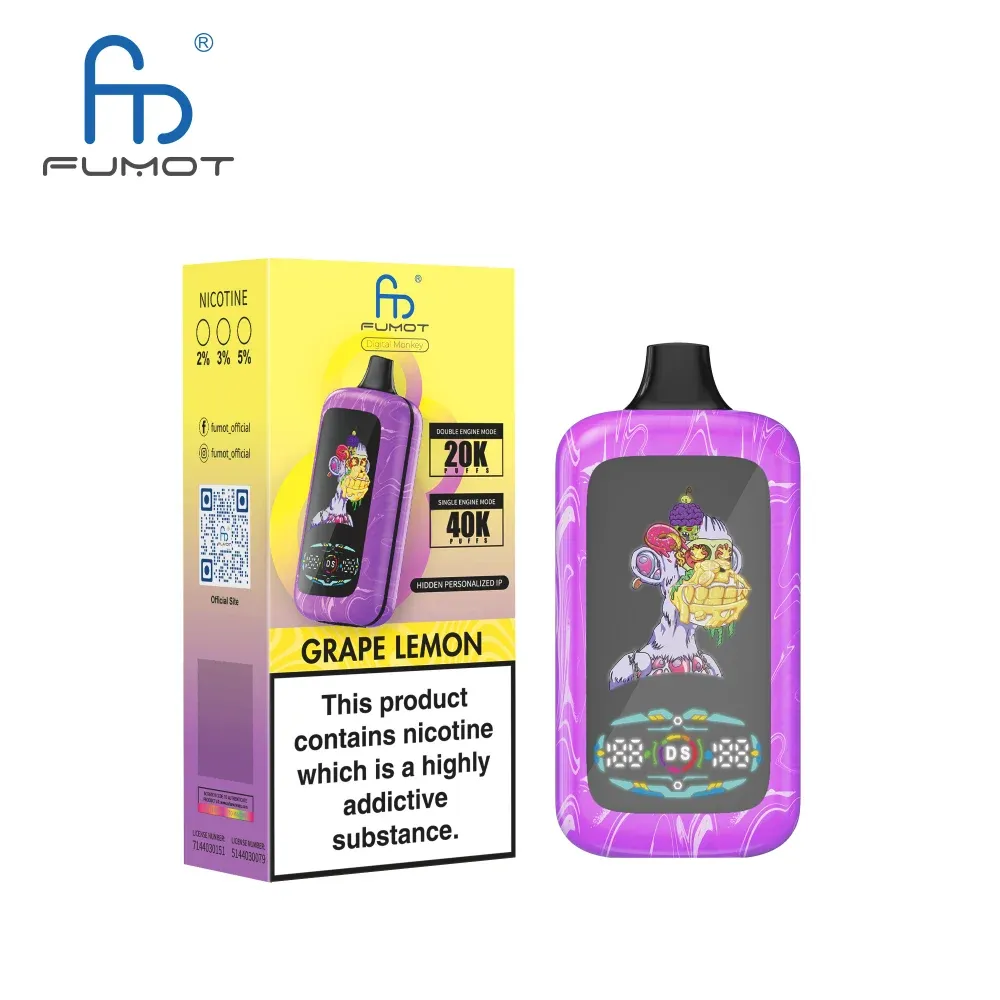 Fumot Digital Monkey 40000 - sabor Grape Lemon