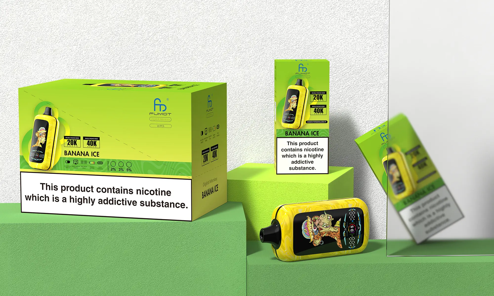 Fumot Digital Monkey 40000 - packaging