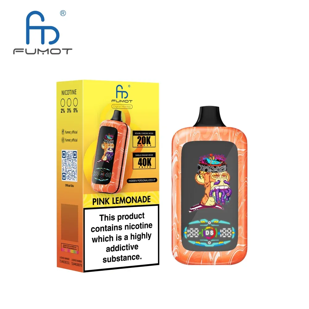 Fumot Digital Monkey 40000 - sabor Pink Lemonade