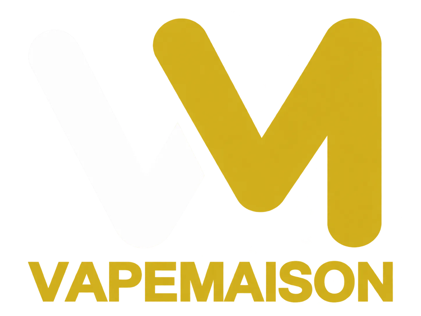 Logo de VapeMaison en blanco